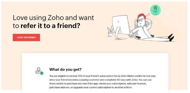 zoho saas marketing campaign example