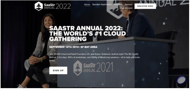 live events and webinars email example