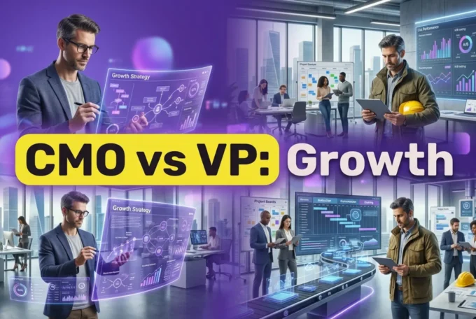 Architect vs. General Contractor: Fractional CMO vs VP of Marketing comparison.