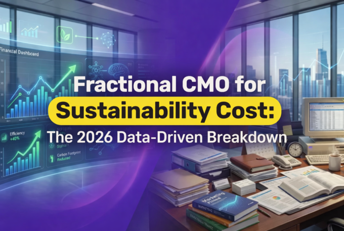 Fractional CMO for Sustainability Cost: The 2026 Data-Driven Breakdown