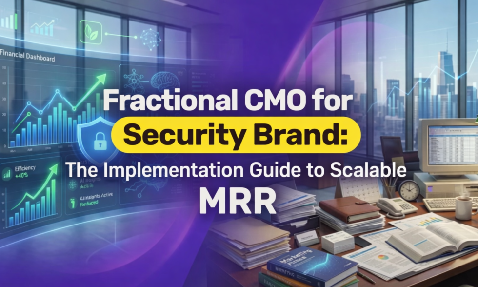 Fractional CMO for Security Brand: The Implementation Guide to Scalable MRR